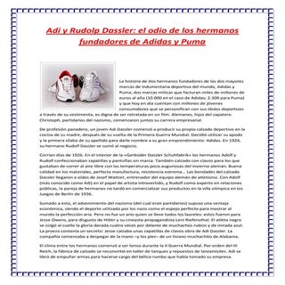 Adi y rudolp dassler