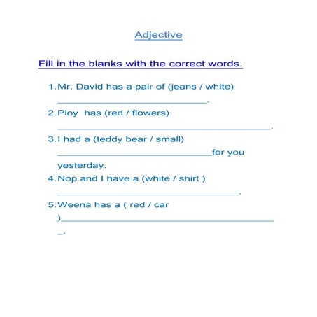 Very easy 