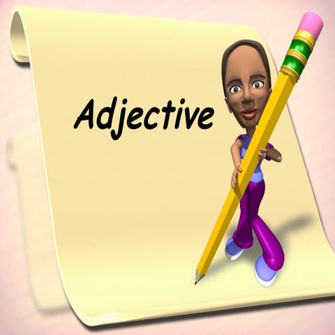 Adjective & Adverb