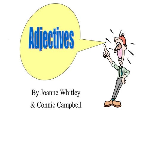Adjectives
