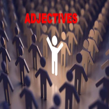Adjectives