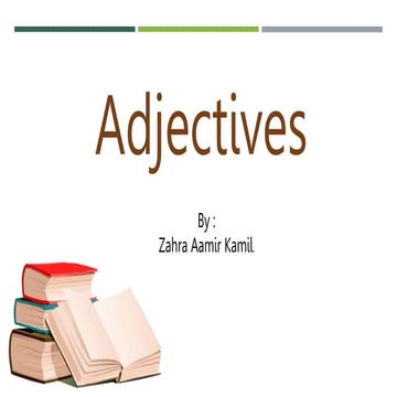 Adjectives.