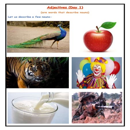 400 Adjectives List in English with Examples (A to Z) visual data 8