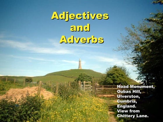 Adverbs and Adjectives | PPTX