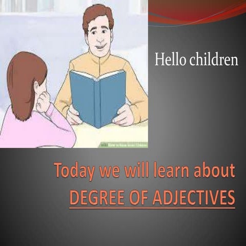 DEGREE OF ADJECTIVE CLASS 7 visual data 5