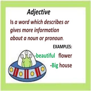 Adjectives and adverbs presentation