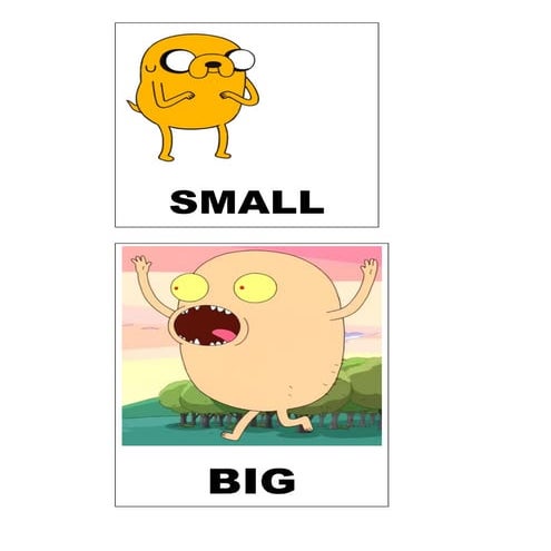 Adjectives flashcards lesson plan 4