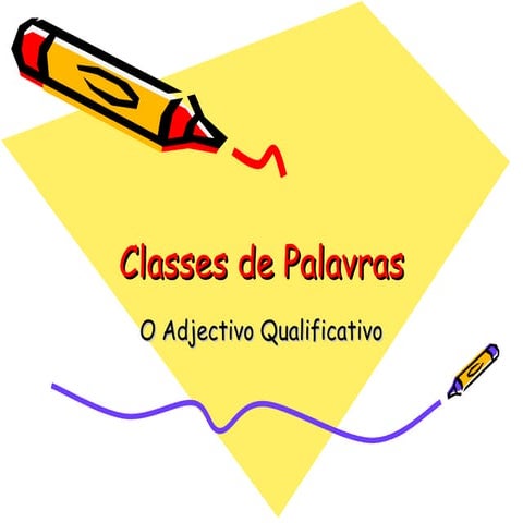 Adjectivo Qualificativo
