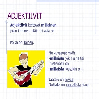 Adjektiivit