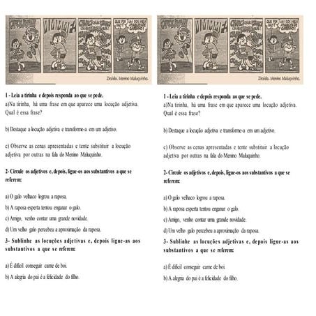 Adjetivo e locução adjetiva