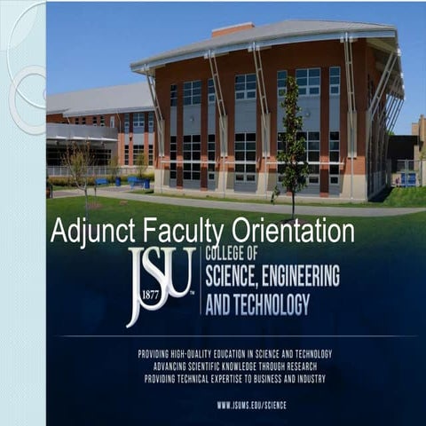 Student Learning Initiatives in the JSU College of Science, Engineering & Tec...
