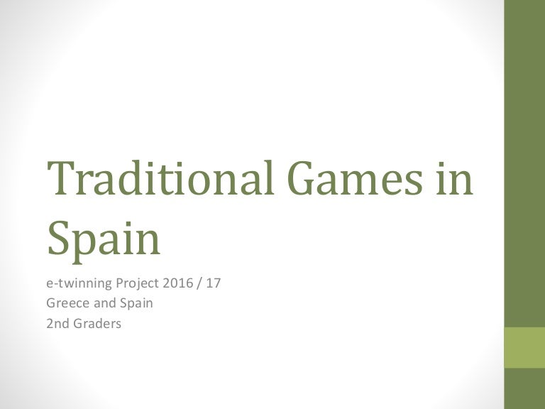 Traditional Games in spain