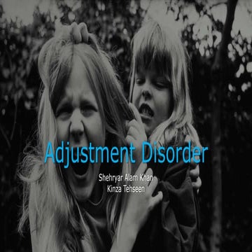 Adjustment Disorder