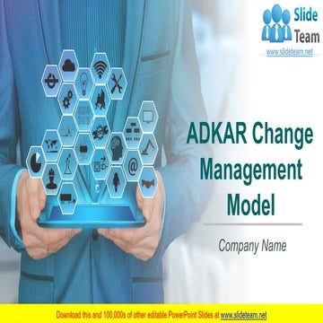 ADKAR Change Management Model PowerPoint Presentation Slides 