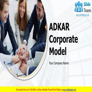 Adkar Corporate Model PowerPoint Presentation Slides