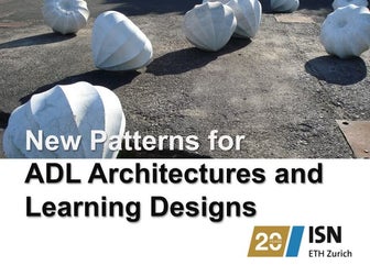 New Patterns for ADL Architectures and Learning Designs