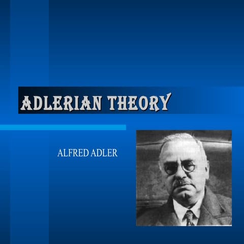 Adlerian therapy