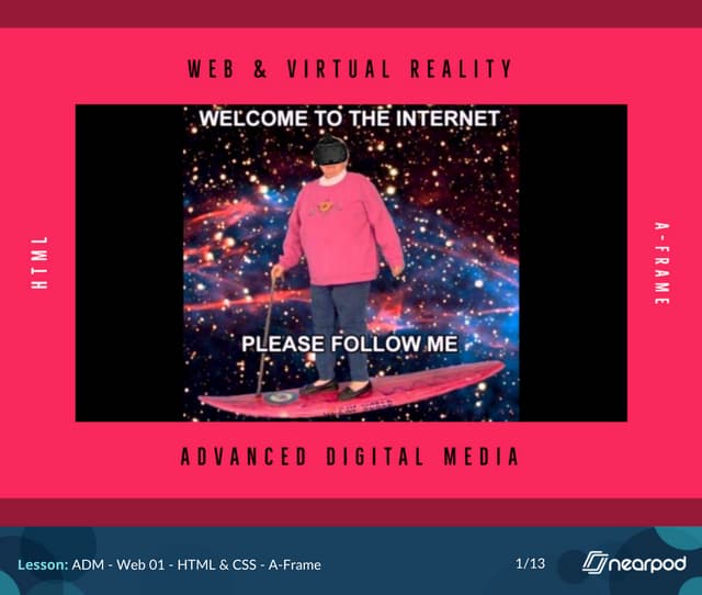 Adm   web 01 - html  css - a-frame