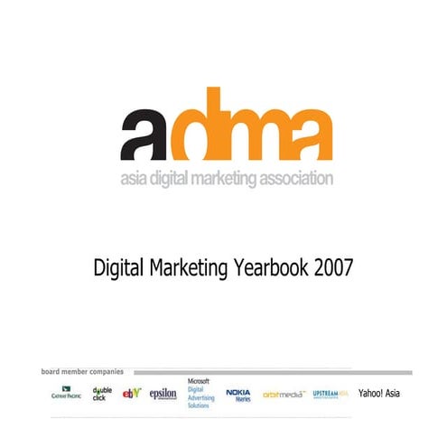 Asia Digital Marketing - Yearbook 2007