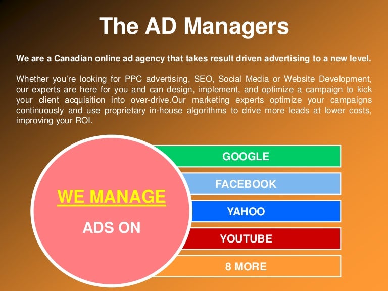 Ad Management Services