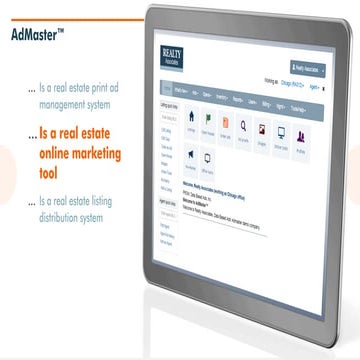 AdMaster™ quick tour - online marketing tools | PPT