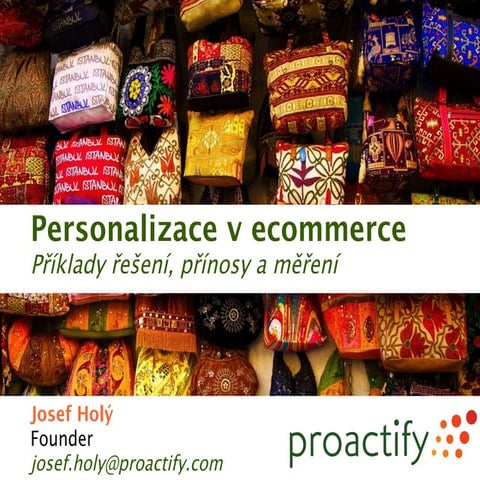 Představení personalizace v ecommerce 