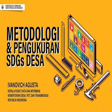 Metodologi dan Pengukuran SDGs Desa.pptx