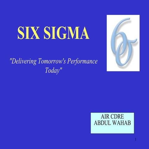 Admin six sigma