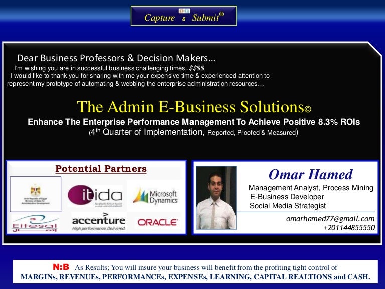Admin e business solution