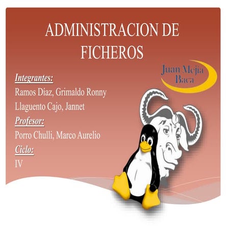 Administarcion de ficheros