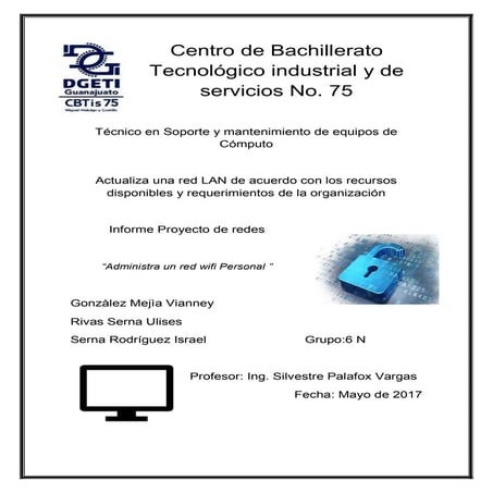 Administar una red wi fi.