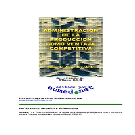 Administración de la producción