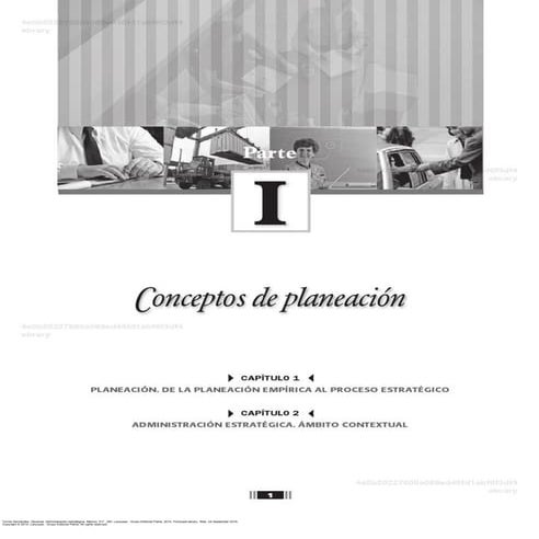 Administración estratégica - capitulo i