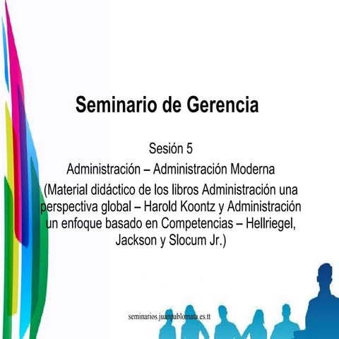 Administración moderna semana 5