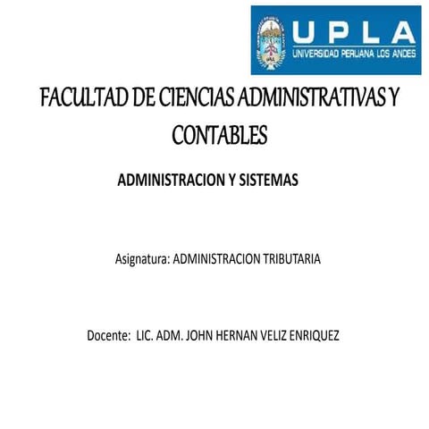 Administración tributaria 