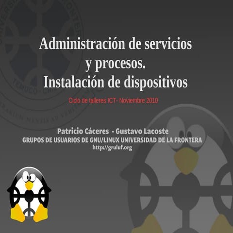 Administración de servicios y procesos en GNU/Linux