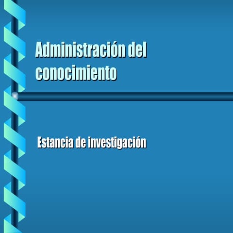 Administracion Conocimiento