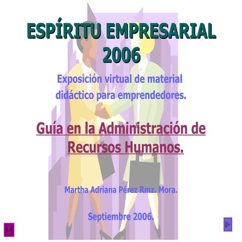 ADMINISTRACION DE RECURSOS HUMANOS