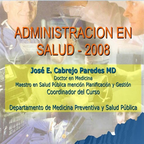 Administracion En Salud - 2008