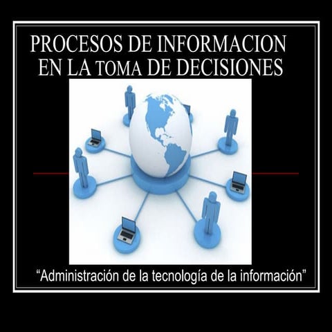 Administracion de la tecnologia de información