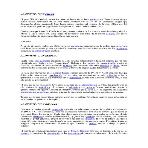 Administracion china