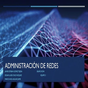 Comprehensive Guide to Network Administration and Management | PPTX