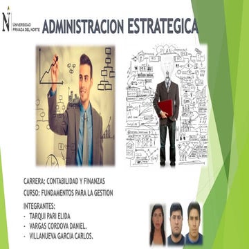 Administración estrategica