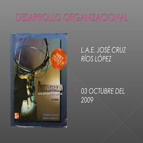 Administracion I - Desarrolllo Organizacional