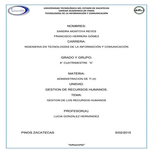 Administracion de  proyectos en TI