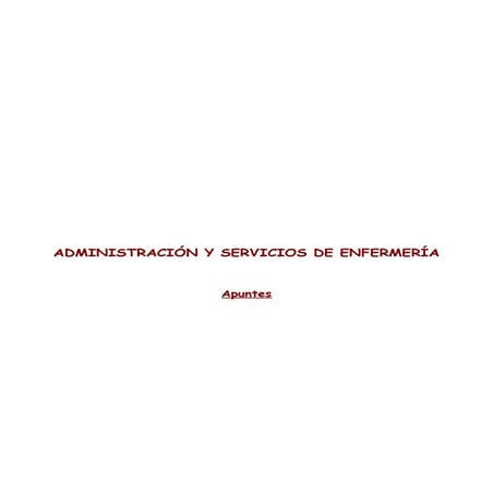 Administracion servicios