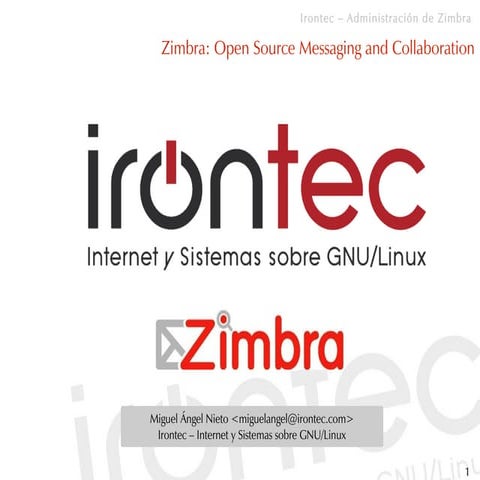 Administración Zimbra