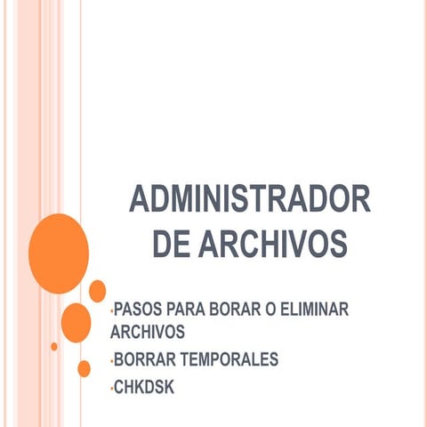 borrar archivos
