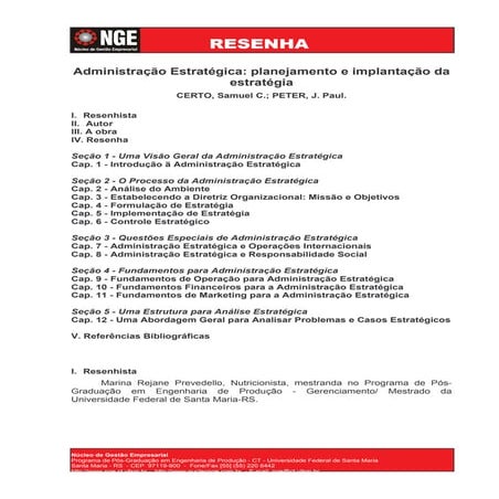 Administração estratégica