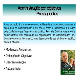 AdministraçãO Por Objetivos (Peter ...